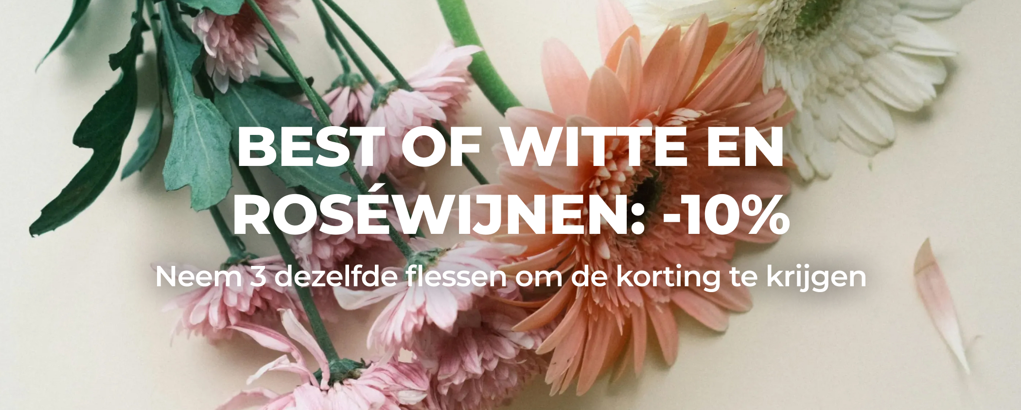 BEST OF WITTE EN ROS�WIJNEN: -10%