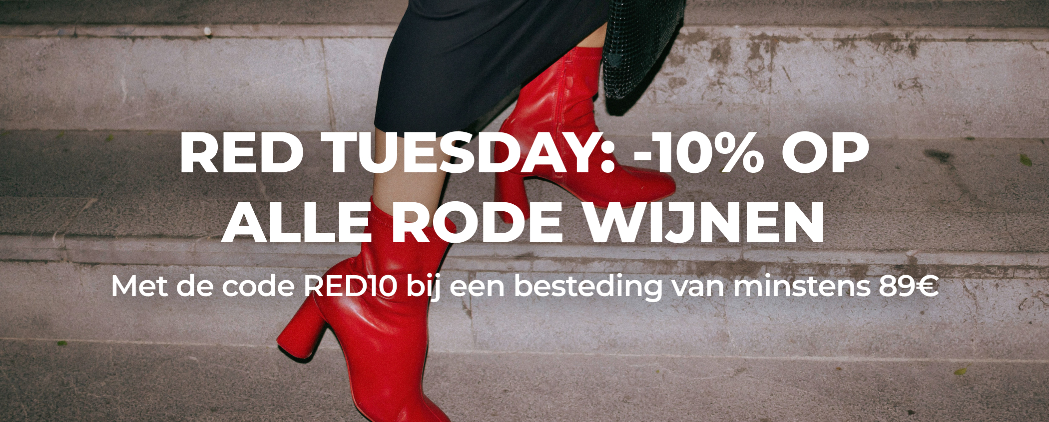 RED TUESDAY: -10% OP ALLE RODE WIJNEN