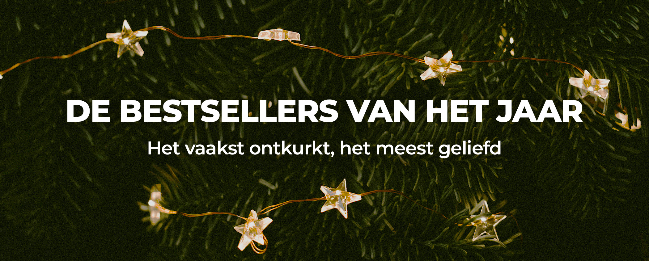 DE BESTSELLERS VAN HET JAAR