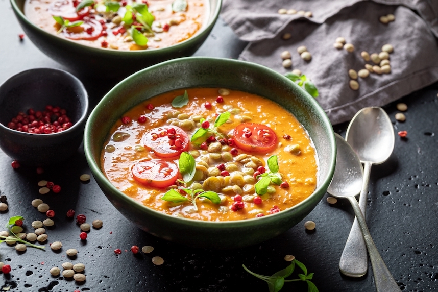 zuppa di legumi vino da abbinare